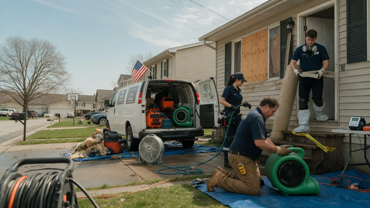 Water Damage Restoration in Saint Francis, SD near me